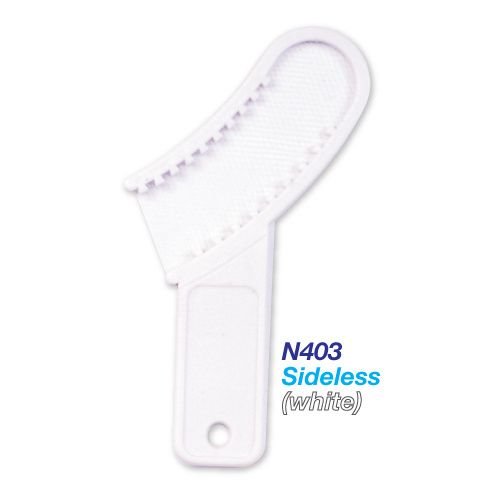 Premium Plus Color Coded Disposable 3-in-1 Triple Trays - Sideless (White)