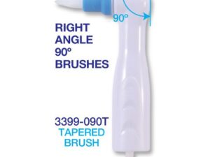  Premium Plus Disposable Prophy Angle Brushes Latex-Free (100 pcs) - Tapered, 90°