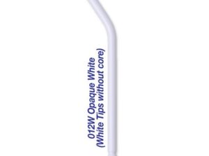  Premium Plus Disposable Air-Water Syringe Tips Opaque Color without Core - White - 250/pcs