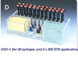  Premium Plus Deluxe Acrylic Composite Organizer, Standard, for 20 Syringes and 1000 Standard Micro Applicators
