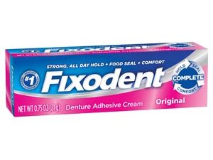 P&G Fixodent Denture Adhesive, Original, .75 oz
