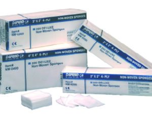 DEFEND Non-Woven Sponge Gauze 4-PLY 2" x 2" 5000/case