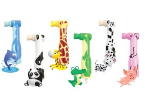 PacDent FUNimals™ Disposable Prophy Angles - Assorted FUNimals™ Disposable Prophy Angles, Soft Cup, 100/pack
