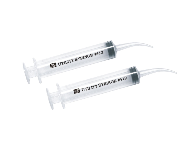 PacDent Curved Utility Syringe- 12 cc, 50/box