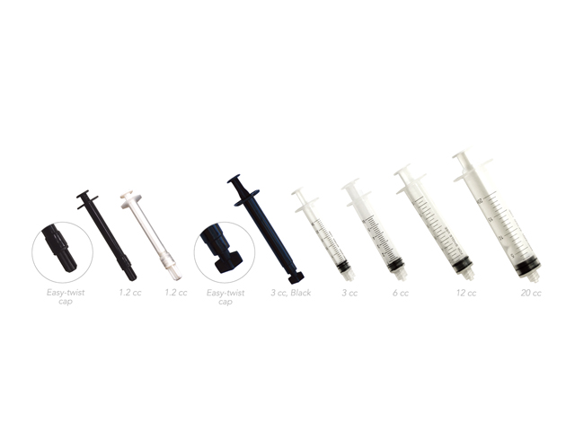 PacDent Luer-Lock Endo Irrigation Syringes- 20 cc, 50/box