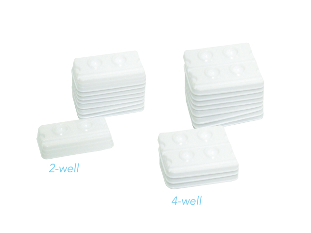 PacDent Mixing Wells-  4-well, 200/pk