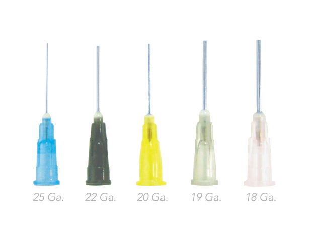 PacDent 3/4" Evacu-N-Irrigation Needle Tips- 19 Ga., gray, 100/pk