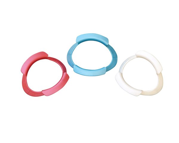 PacDent Lip Retractor- Disposable adult lip retractor, pearlescent blue, 2/pk