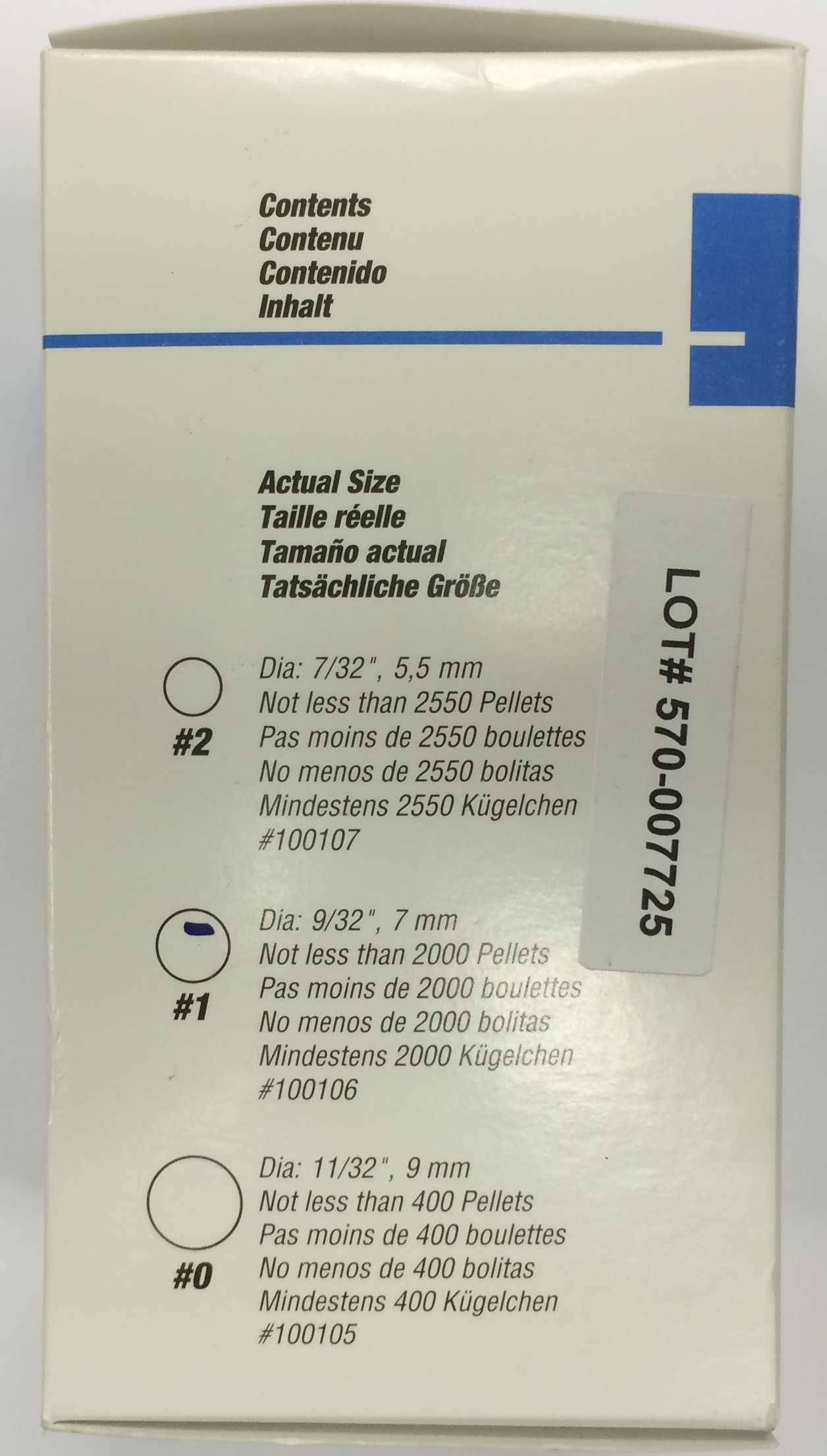 Richmond   Cotton Pellets, Size 1, 9/32" Dia, 2000/bx