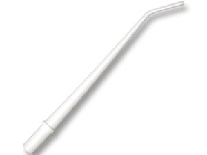 Safe-Dent- SURGICAL ASPIRATOR TIPS, WHITE 1/8",  25 pcs bag