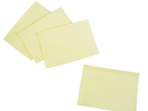 Safe-Dent- Patient Bibs, 2 ply tissue/1 ply plastic, 13"x 18", YELLOW,  500 pcs box