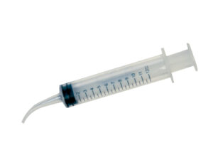 Safe-Dent- Disposable Impression Syringe, Monoject style, 12 cc Curved syringe, 50/BX  