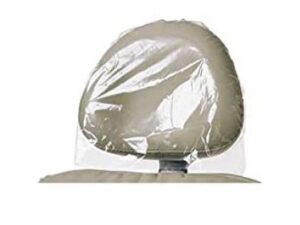Safe-Dent- HEADREST COVER  PLASTIC  11.25" x 10" 250/BX