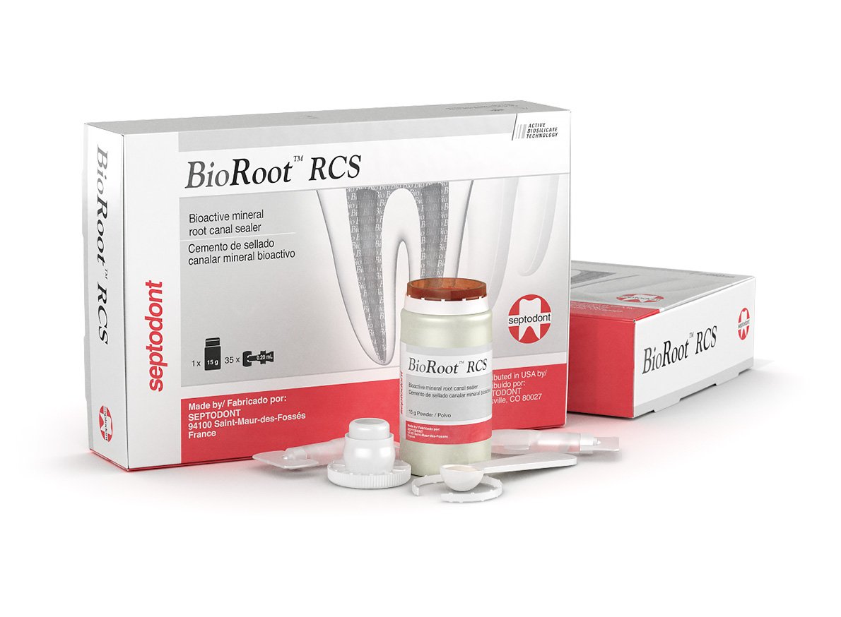 SEPTODONT BIOROOT™ RCS 1 x 15g Jar Powder, 35 x 0.20mL Liquid Pipettes