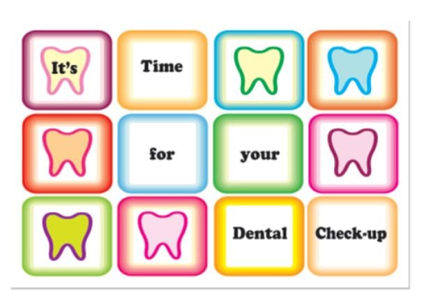Sherman Dental TOOTH BOXES 4-UP