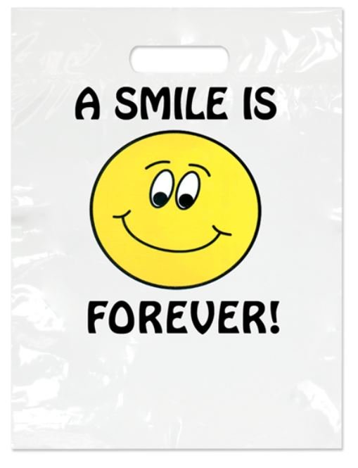 Sherman Dental LARGE SMILE IS FOREVER BAG 9" x 13"