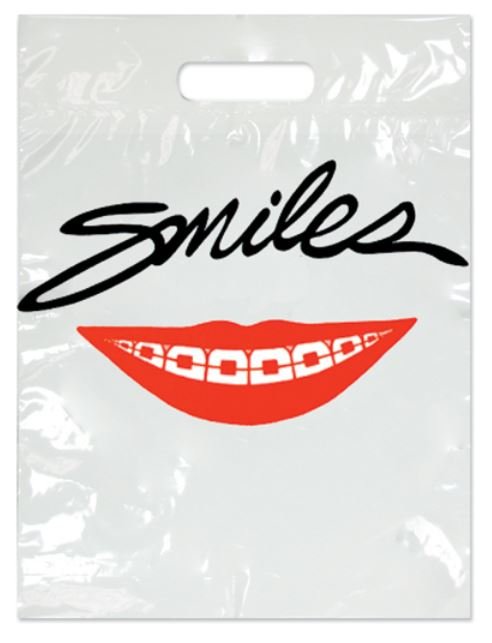 Sherman Dental LARGE SMILE WITH BRACES ORTHO BAG 9" x 13"