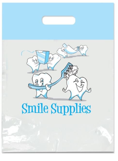 Sherman Dental LARGE TOOTH SUPPLIES BAG 9" x 13"