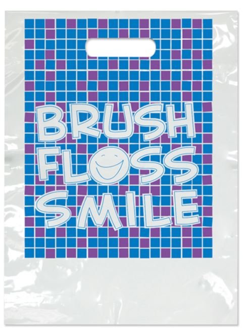 Sherman Dental LARGE BRUSH TILE BAG 9" x 13"