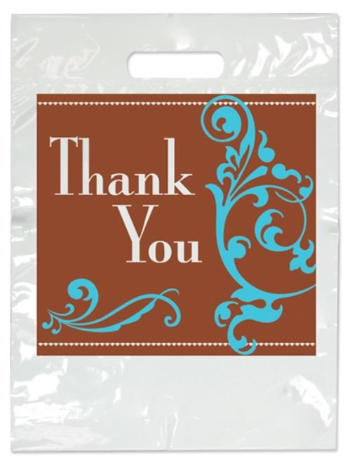 Sherman Dental LARGE SINCERE TWO COLOR BAG 9" x 13"