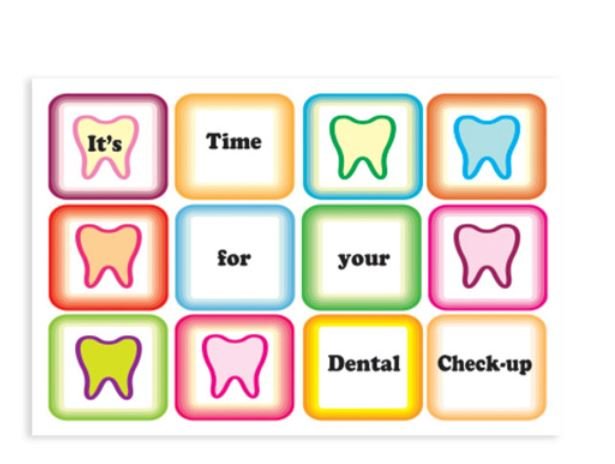 Sherman Dental TOOTH BOXES POSTCARD
