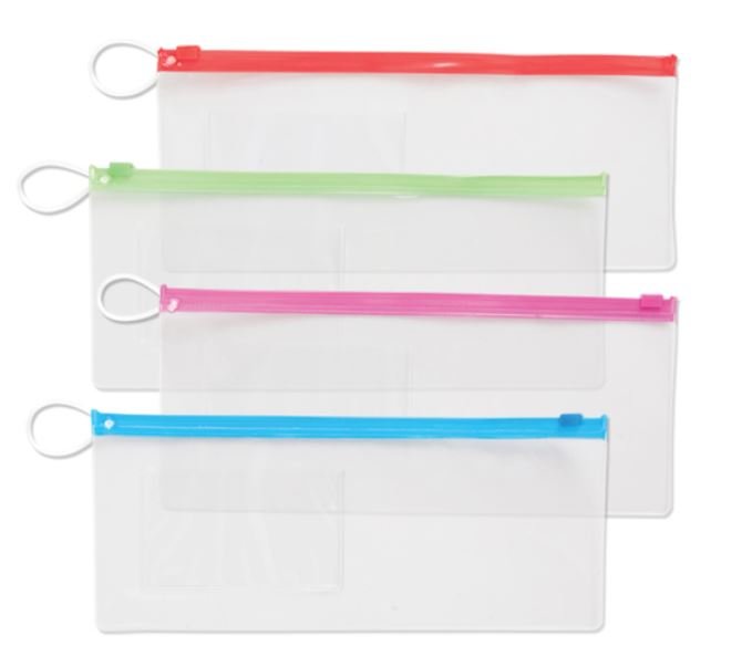 Sherman Dental 10" VINYL POUCH- ASSORTED