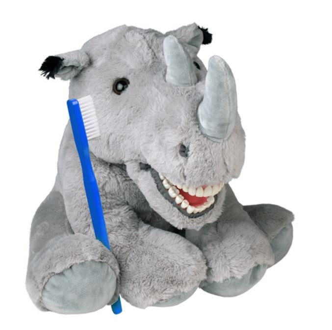 Sherman Dental RHINO DENTAL PUPPET