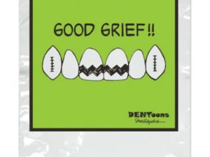 Sherman Dental DENTOONS GOOD GRIEF TWO COLOR BAG - SMALL