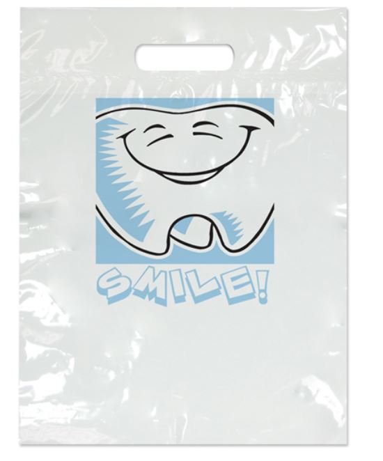 Sherman Dental SMALL SMILE TOOTH BAG 7 1/2" x 9"