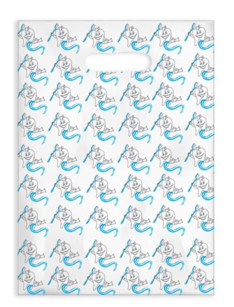 Sherman Dental TOOTHPASTE SCATTER BAG 7" x 10"