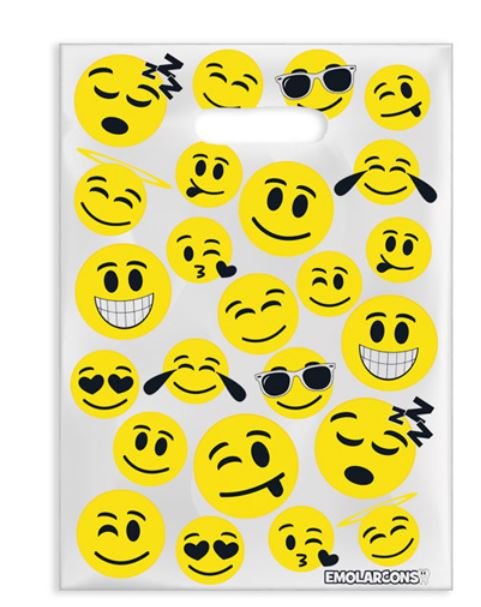 Sherman Dental EMOJI SCATTER BAG 7" x 10"
