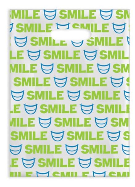 Sherman Dental SMILES SCATTER BAG 7" x 10"