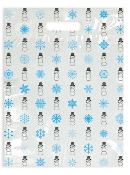 Sherman Dental WINTER SCATTER BAG 7" x 10"