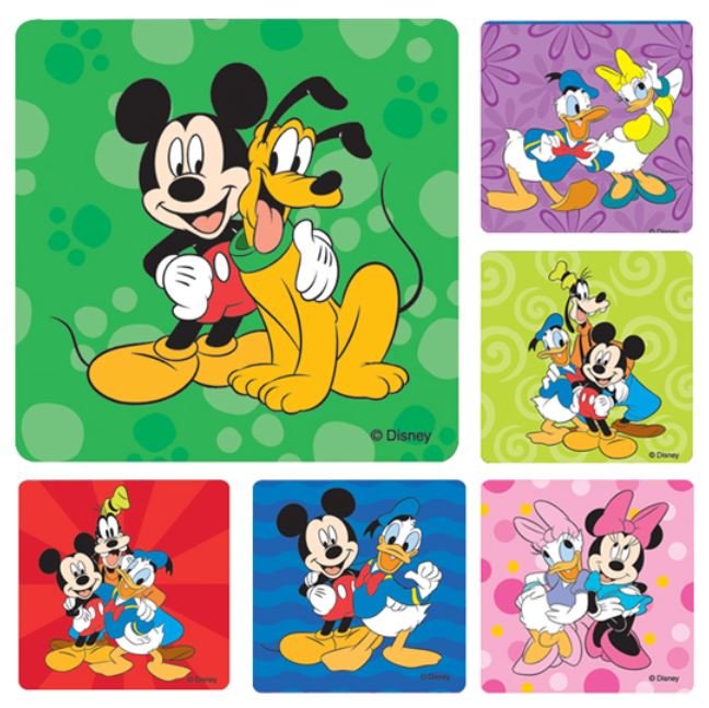 Sherman Dental DISNEY PALS STICKERS