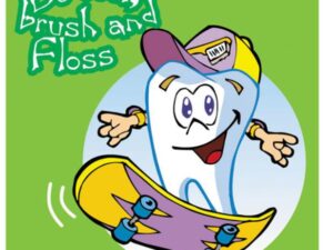 Sherman Dental BE COOL DENTAL STICKER