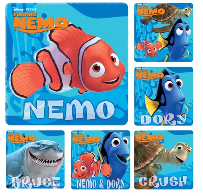 Sherman Dental FINDING NEMO STICKERS