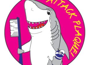 Sherman Dental SHARK STICKERS ROLL