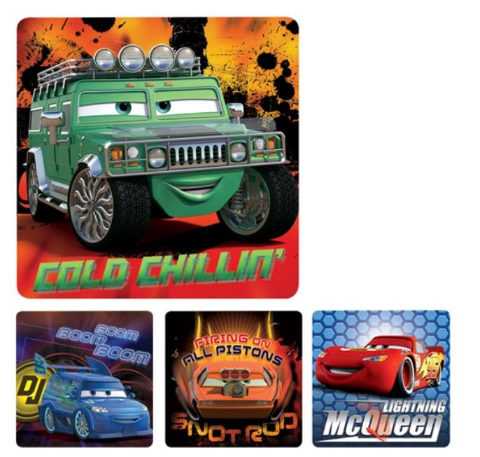 Sherman Dental CARS STICKERS