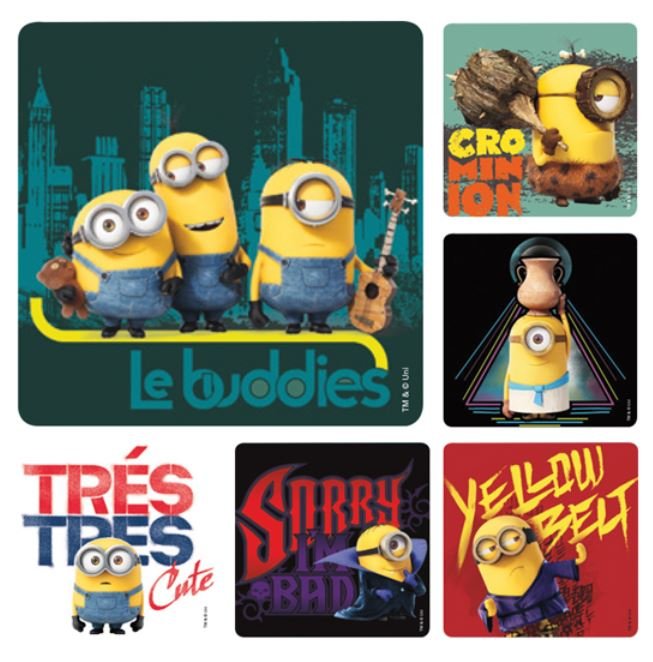Sherman Dental THE MINIONS STICKERS