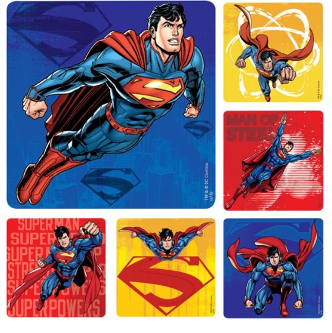 Sherman Dental SUPERMAN STICKERS