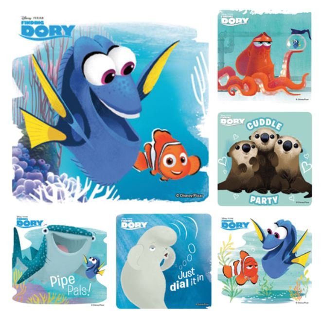 Sherman Dental FINDING DORY STICKERS