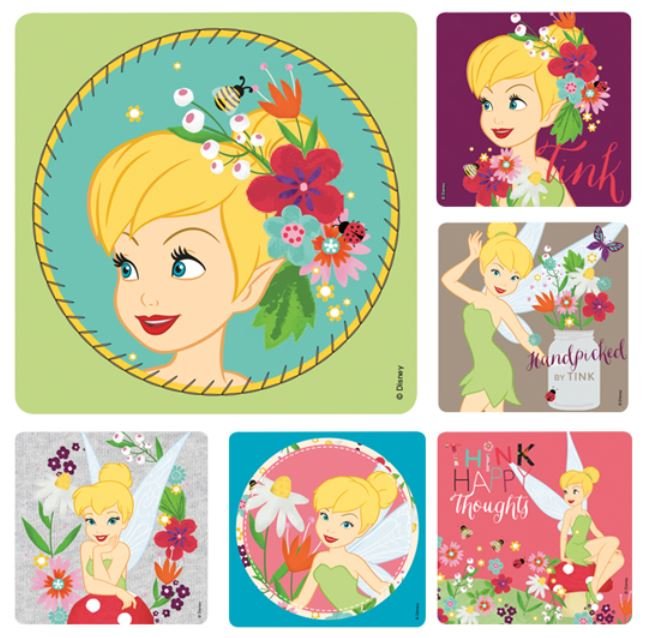 Sherman Dental TINKER BELL STICKERS