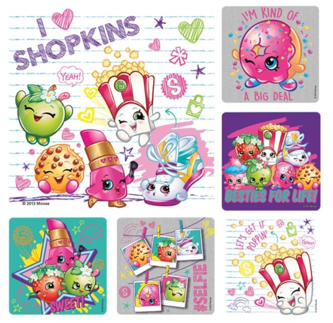 Sherman Dental SHOPKINS STICKERS