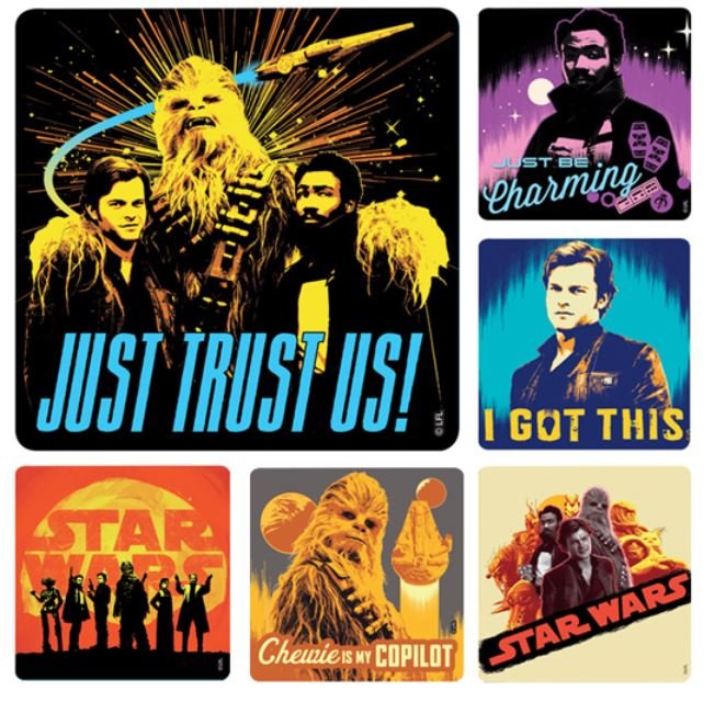 Sherman Dental SOLO: A STAR WARS STORY STICKERS