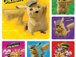 Sherman Dental DETECTIVE PIKACHU STICKERS