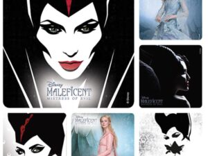 Sherman Dental MALEFICENT: EVIL STICKER ROLL