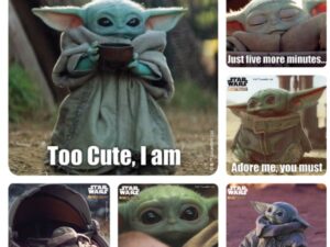 Sherman Dental BABY YODA STICKERS