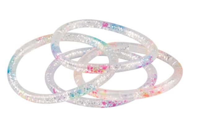 Sherman Dental RAINBOW GLITTER WATER BRACELETS
