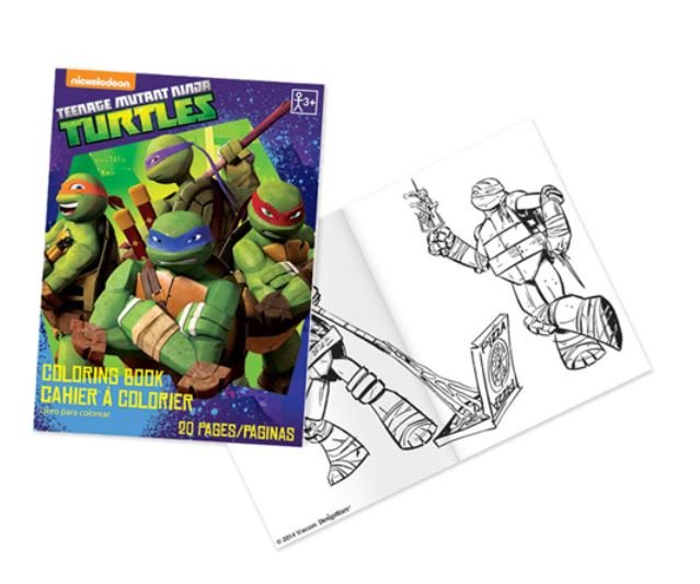 Sherman Dental TMNT COLORING BOOK