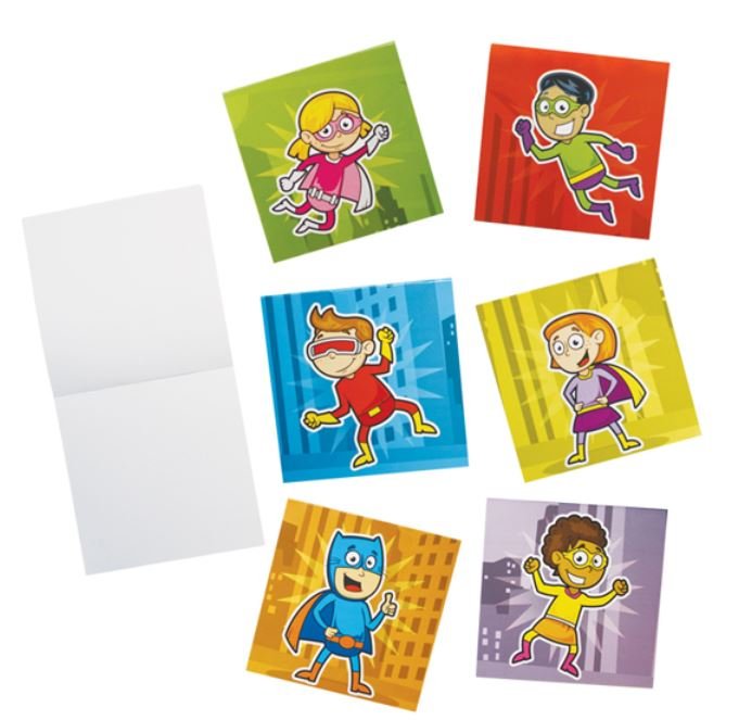 Sherman Dental SUPER HERO NOTE PADS